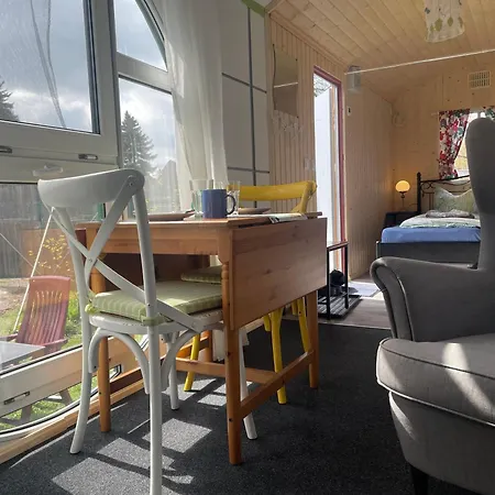 Campsite Bauwagen Maibeere Radebeul
